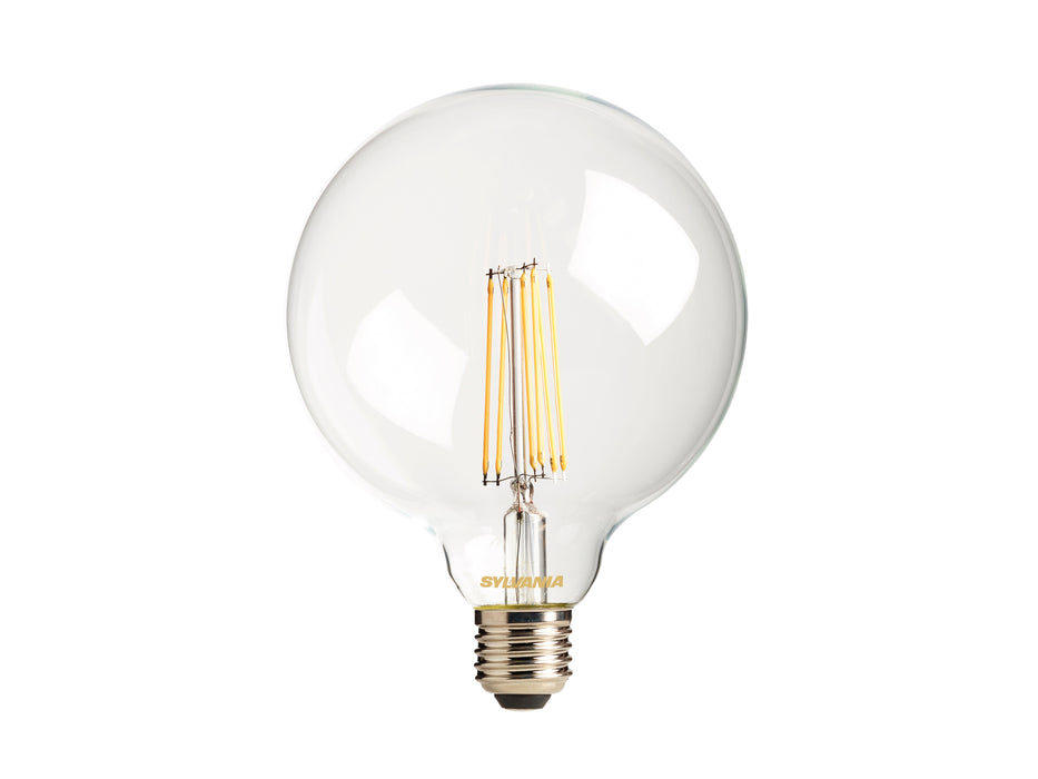 11W, 1521lm, ToLEDo Retro Globe G120, E27, 2700K, 125x178mm, LED lamp Sylvania