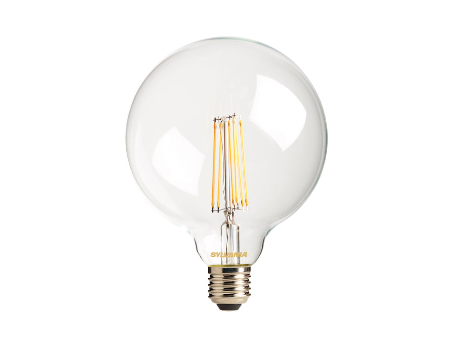 8W, 1055lm, ToLEDo Retro Globe G120, E27, 2700K, 125x178mm, LED lamp Sylvania