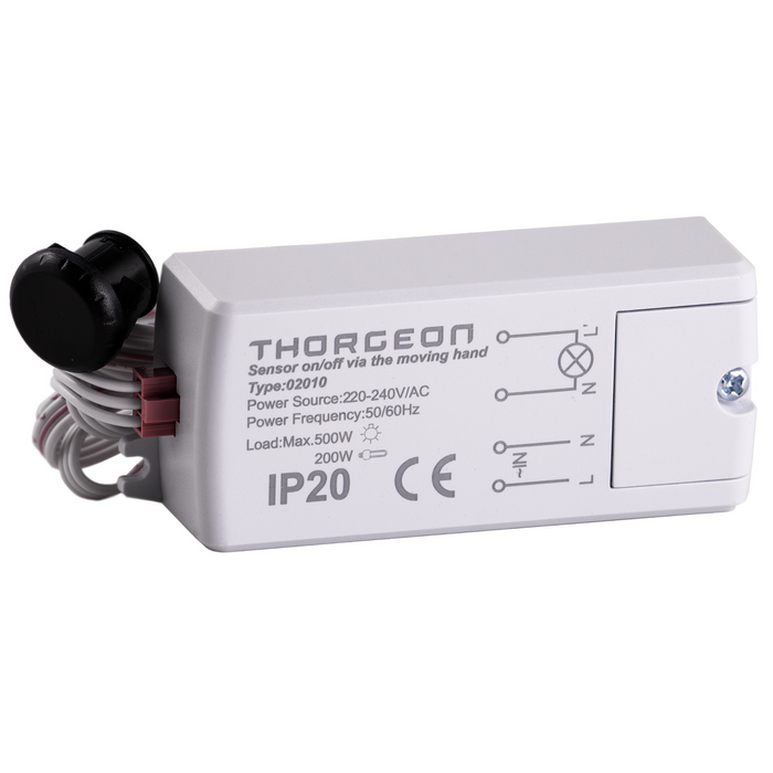 Short-range infrared detector 5-6cm MAX 500W IP20 THORGEON