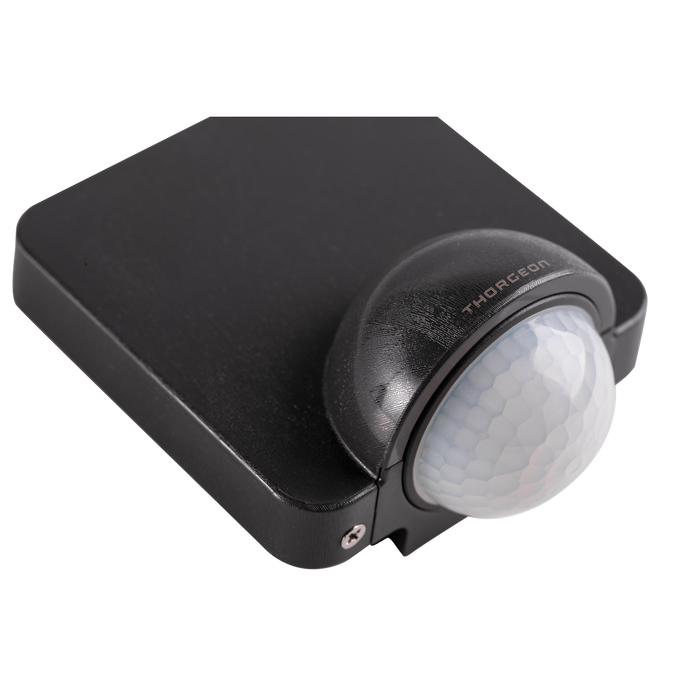 PIR Motion detector 8m MAX 1200W IP54 Anthracite THORGEON