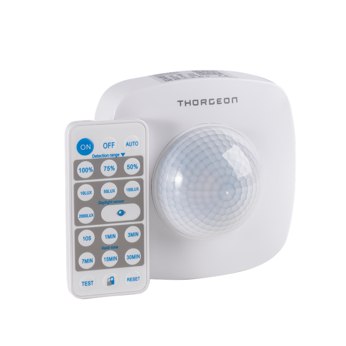 Remote-controlled Presence detector 20m MAX 2000W IP65 THORGEON