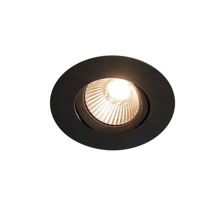 Optic G2 Quick ISO, Black, IP44, LED Downlight Hidealite