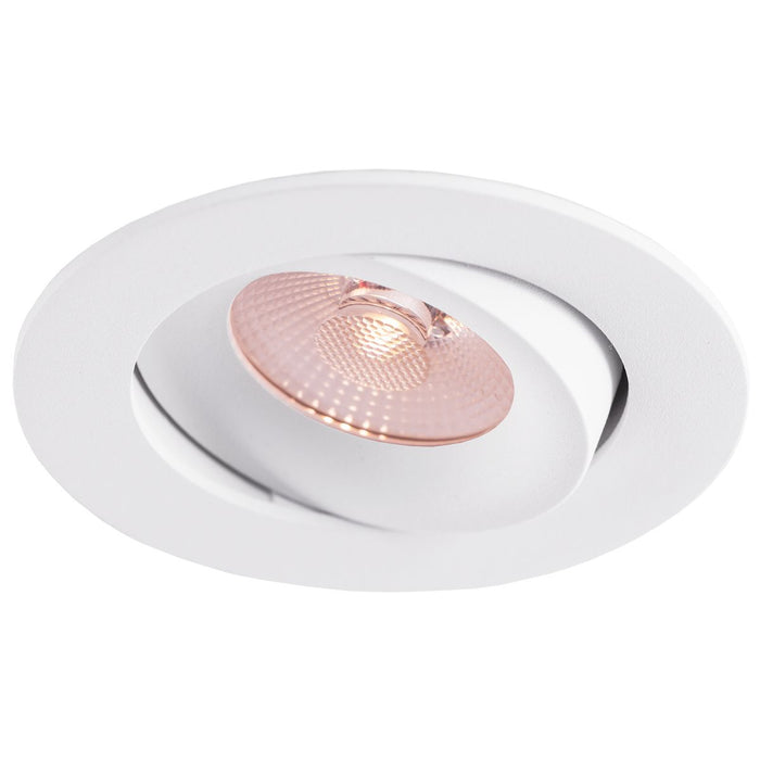 8W, 520lm, LED Downlight DALI, Dim to Warm, IP44, 83mm, White LED Downlight THORGEON