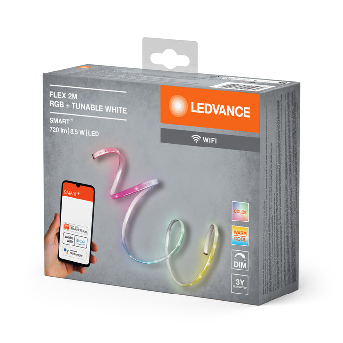 8,5W, 640lm, SMART+ Wifi Flex 2M RGB + Tunable White, LED älynauha Ledvance