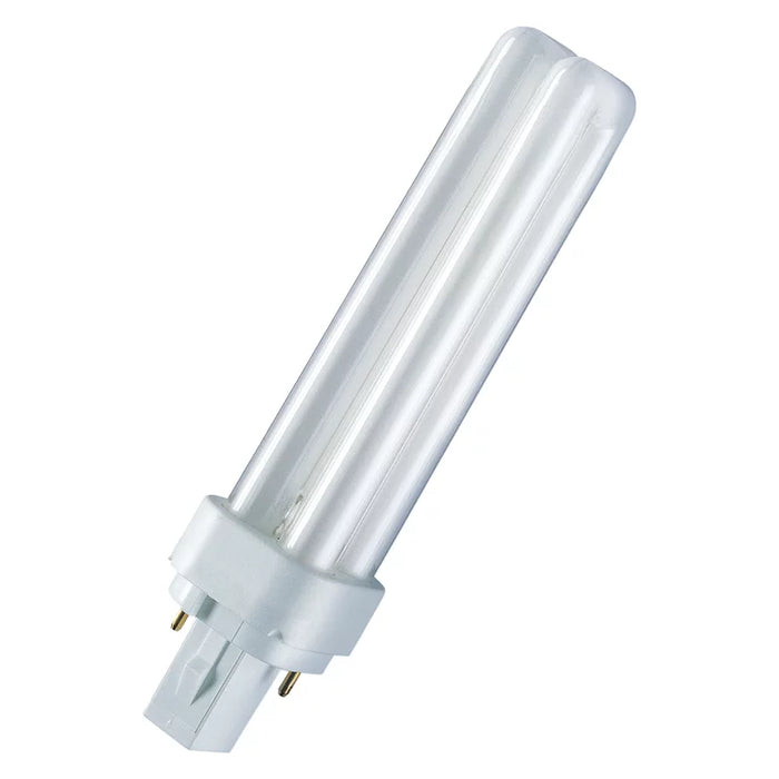 18W, 1200lm, Dulux D, G24d-2, 2-P, 12x153mm, Socket lamp Osram