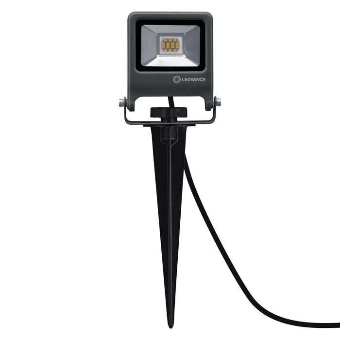 10W, 800lm, ENDURA Garden Flood Spike, 3000K, IP65, IK03, LED Ulkovalaisin LEDVANCE