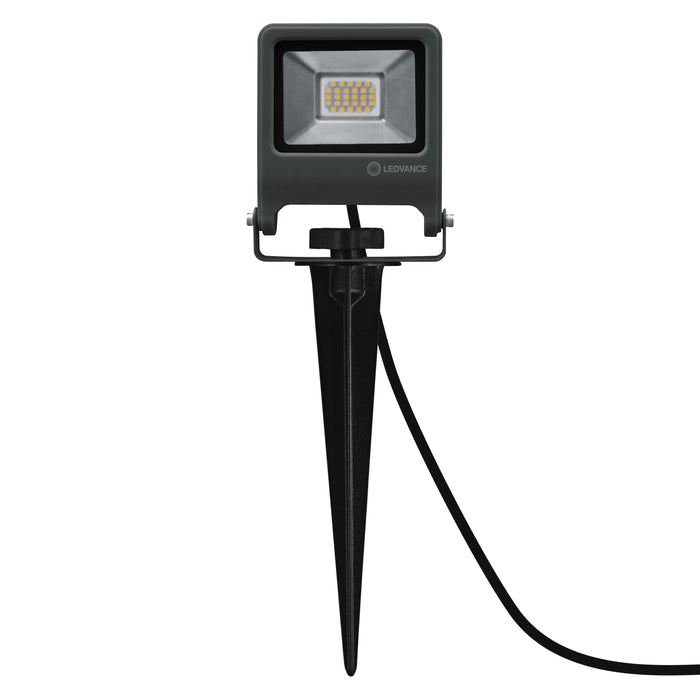 20W, 1700lm, ENDURA Garden Flood Spike, 3000K, IP65, IK03, LED Ulkovalaisin LEDVANCE