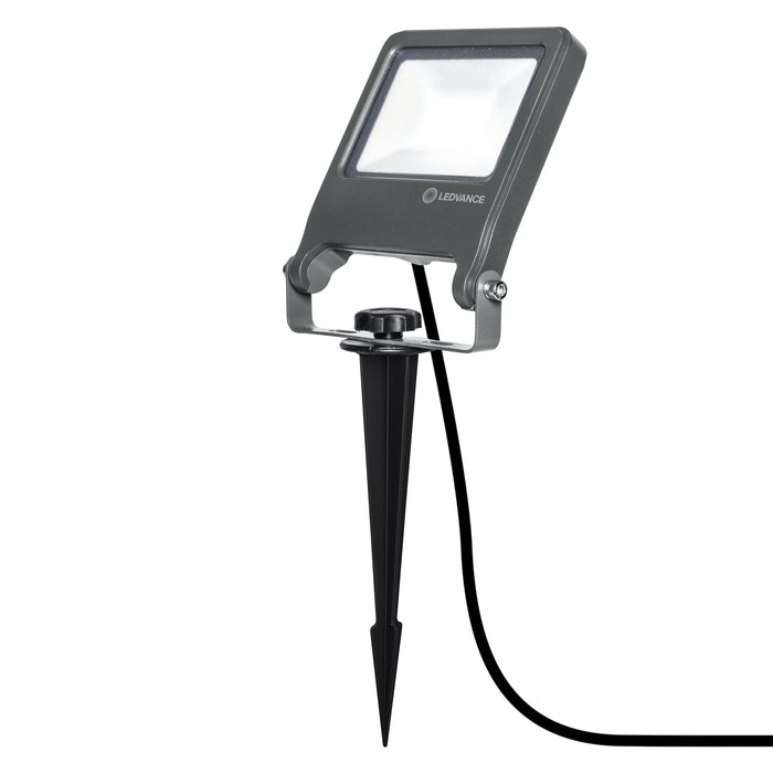 20W, 1700lm, ENDURA Garden Flood Spike, 3000K, IP65, IK03, LED Ulkovalaisin LEDVANCE