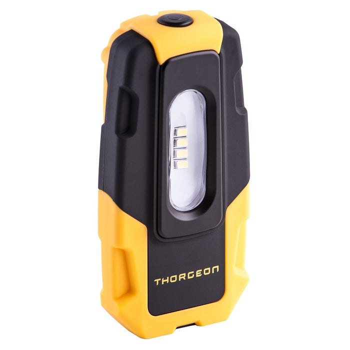 4x2W, 200lm, LED Work Flashlight, 1800mAh, Power Bank-toiminto, LED Taskulamppu THORGEON