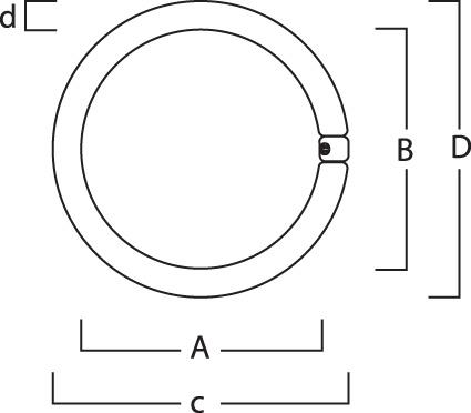 55W, 4200lm Circle T5, 2GX13, Ring lamp Sylvania