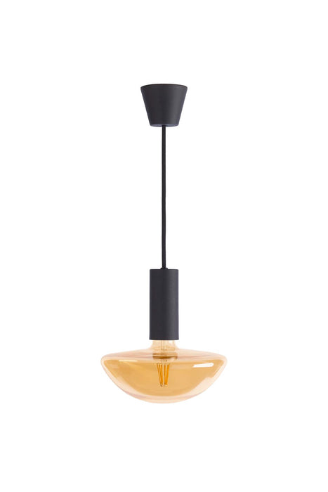 4.5W, 470lm, Sylcone Pendant Retro GX200 IP20, 2000K, Black LED Pendant Sylvania