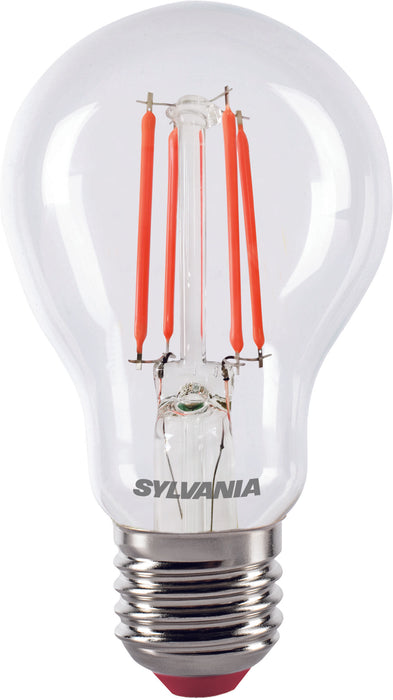 4.1W, 80lm, ToLEDo Festoon Chroma, E27, IP54, 60x106mm, Red LED lamp Sylvania