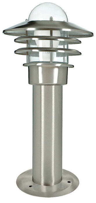 Käpylä Bollard IP44, E27, IK02, Ø 221x450 mm, Yard circuit lamp Airam