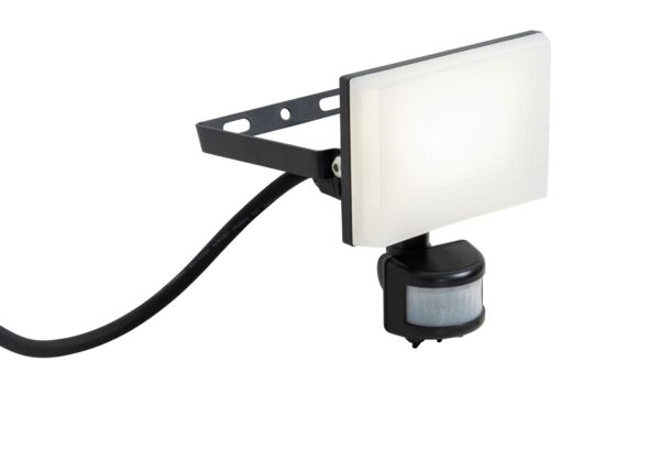 10W, 800lm, AirFlood IP44, 4000K, IK08, PIR LED Floodlight Airam