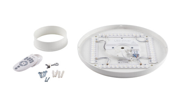 22W, 1600lm, Gaia Starlight IP20, 2700K-6500K, 400mm, Dimmable LED Ceiling Airam 