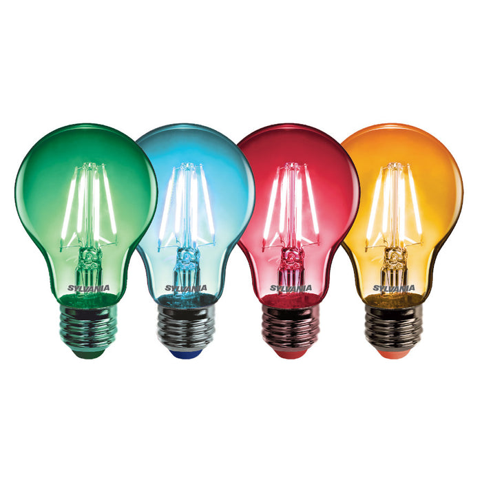 4.1W ToLEDo Retro Chroma A60 E27 lamp assortment IP54 Green/Blue/Red/Orange 4pc pack