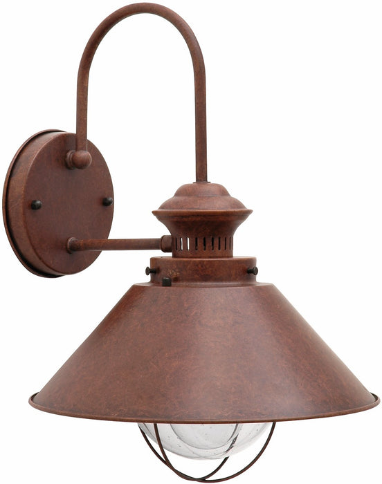 Stora Bält IP28, Rust-colored Lantern lamp with replaceable E27 bulb