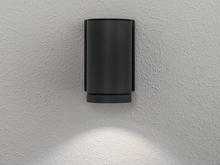 4.5W, 420lm Milo I IP55, 4000K, Anthracite LED wall light outside HideaLite