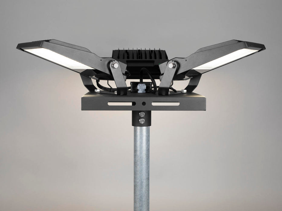 100W, 14000lm, Scout G2 M, IP66, IK08, Asym, 4000K, 275x313x53mm, LED Spotlight Hidealite 