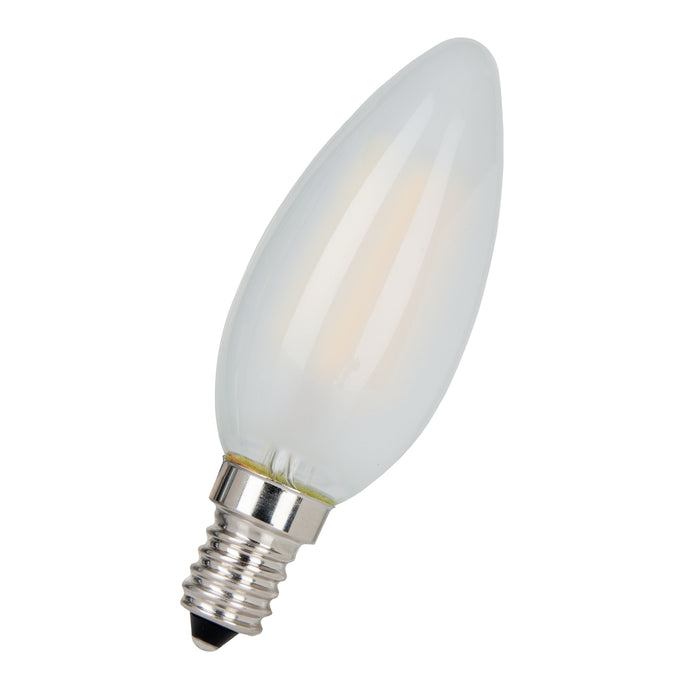 1W, 100lm LED Party Bulb Candle C35, E14 2700K LED lamppu