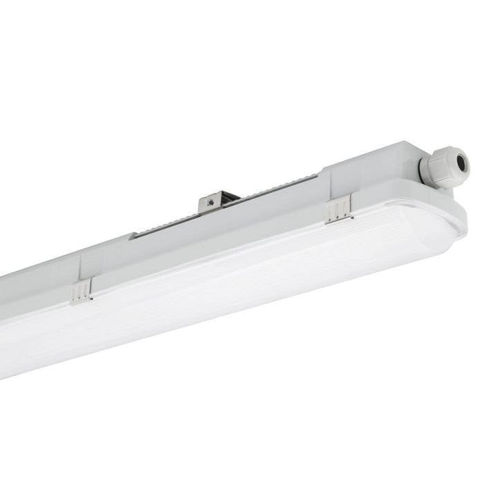 55W, 7600lm Resisto IP66, 4000K 1500mm, 5x2.5mm2 through-wired Gray Industrial lamp Sylvania