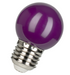 1W, 5lm Party Bulb LED Ball G45, E27 Violetti LED-lamppu - Lumenled Oy