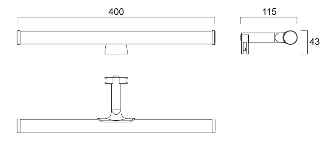 6W, 540lm, Sylmirror pyöreä IP44, 3000K, LED-yleisvalaisin -Sylvania - Lumenled Oy