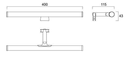 6W, 540lm, Sylmirror pyöreä IP44, 3000K, LED-yleisvalaisin -Sylvania - Lumenled Oy