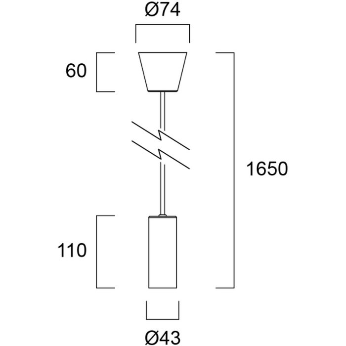 Sylvania Sylpendant kupari IP20 LED-riippuvalaisin - Lumenled Oy