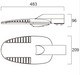 80W, 9600lm, Zephyr IP66, 4000K, LED-katuvalaisin -Sylvania - Lumenled Oy